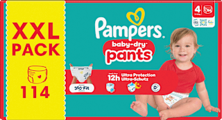 Baby Pants Baby Dry Gr. 4 (9-15 kg) XXL Pack Pampers