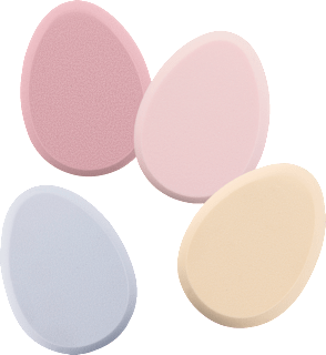 Make-up Schwamm sortiert ebelin