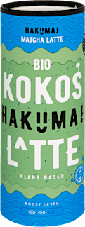 Bio matcha kávés-kókuszos zabital HAKUMA