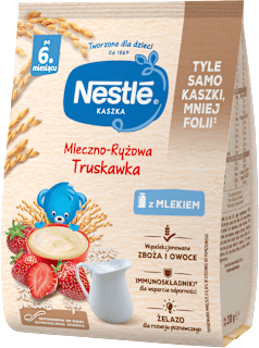 Kaszka mleczno-ryżowa o smaku truskawkowym, po 6. miesiącu życia Nestlé
