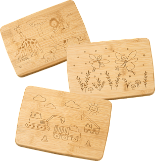 Brettchen Bambus sortiert babylove