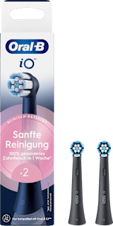 Aufsteckbürste iO Sanfte Reinigung schwarz Oral-B