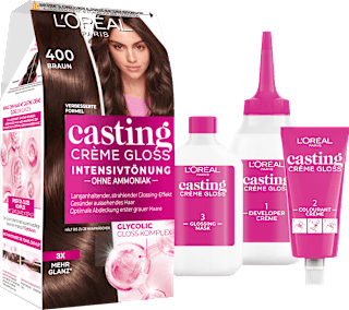 Pflegende Intensivtönung - Nr. 400 Braun L'ORÉAL PARiS CASTING Crème Gloss