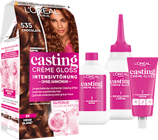 Pflegende Intensivtönung - Nr. 535 Chocolat L'ORÉAL PARiS CASTING Crème Gloss