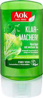 Waschgel Klarmacher mit weißem Tee AoK