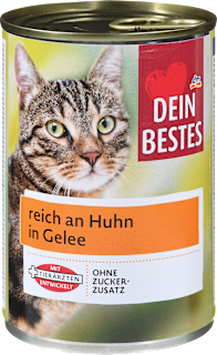 Храна за котки в желе с пиле DEIN BESTES
