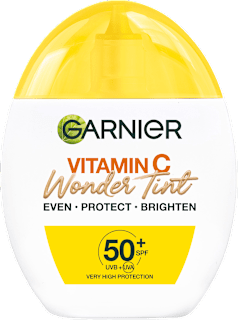 Vitamin C denní pleťový tónovací fluid Wonder Tint, Medium 50+ GARNIER