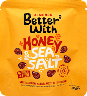 Mézes-tengeri sós mandula Better With