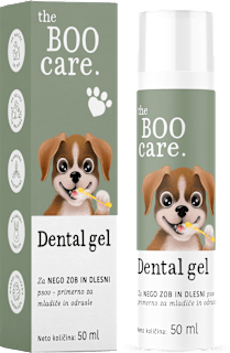 Dentalni gel za nego zob in dlesni psov the BOO care