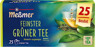 Grüner Tee (25 Beutel) Meßmer
