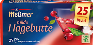Früchtetee Milde Hagebutte (25 Beutel) Meßmer
