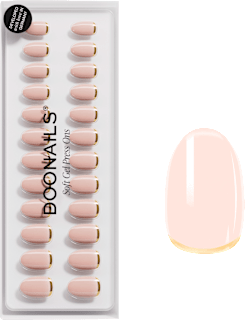 Künstliche Nägel, Soft Gel Press Ons Popcorn Short Round Doonails