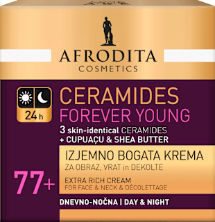 Dnevno-nočna krema Ceramides Forever Young AFRODITA