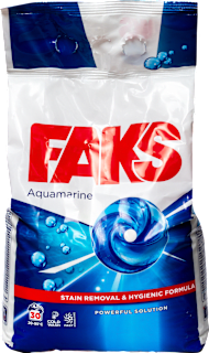Deterdžent za veš u prahu Aguamarine, 30 pranja FAKS