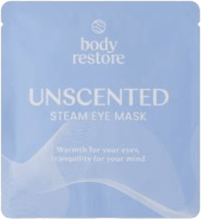 hřejivá maska na oči Unscented body restore