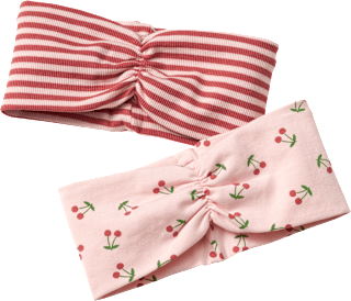 Stirnbänder, rosa + rot, Gr. 50/51 ALANA