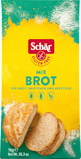 Backmischung Mix für Brot glutenfrei Schär
