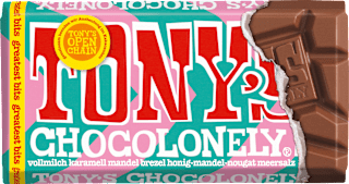Schokolade Vollmilch Karamell Mandel TONY'S CHOCOLONELY