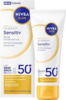 Sonnenfluid Gesicht sensitiv, LSF 50+ NIVEA SUN