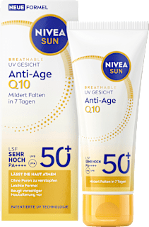 Sonnenfluid Gesicht Anti Age Q10, LSF 50+ NIVEA SUN