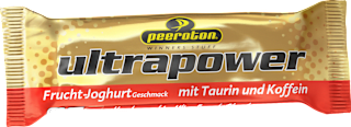 Energieriegel ultrapower Frucht-Joghurt Geschmack mit Taurin und Koffein peeroton