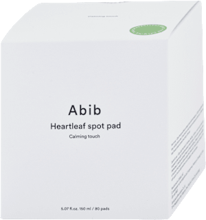 Upokojujúce pleťové tampóny Heartleaf spot pad calming touch Abib