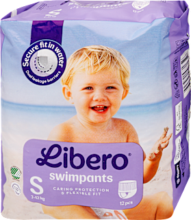Úszópelenka S-es méret, 7-12 kg Libero