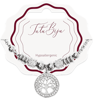 Bracciale Tree of life argento, 1pz Tutu Biju