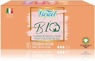 Assorbenti interni Bio super Vivicot