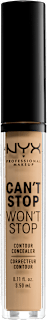 Tekoči korektor Can't Stop Won't Stop Contour Concealer, 7.5 Soft Beige NYX PROFESSIONAL MAKEUP