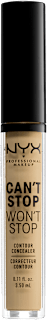 Tekoči korektor Can't Stop Won't Stop Contour Concealer, 11 Beige NYX PROFESSIONAL MAKEUP