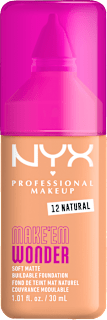 Tekoči puder Make 'Em Wonder, 12 Natural NYX PROFESSIONAL MAKEUP