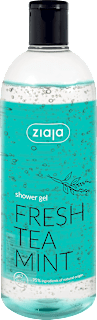 sprchový gel s vůní svěžího mátového čaje ziaja