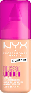 Tekoči puder Make 'Em Wonder, 07 Light Ivory NYX PROFESSIONAL MAKEUP