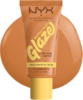 Tekoči puder Buttermelt Glaze, 04 Almond Butta, ZF 30 NYX PROFESSIONAL MAKEUP