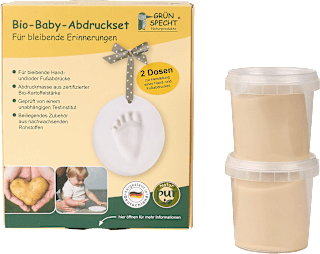 Bio-Baby-Abdruckset Grünspecht