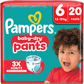 Windeln Baby Pants Baby Dry Gr. 6 Extra Large (14-19 kg) Pampers