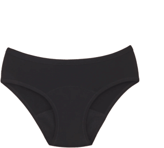 Periodenunterwäsche Classic stark schwarz Gr. S snuggs