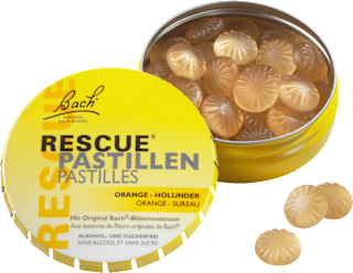 Pastillen Orange-Holunder Bach RESCUE