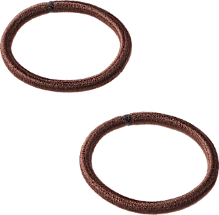 Haargummis braun ebelin