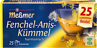 Kräutertee Fenchel-Anis-Kümmel (25 Beutel) Meßmer