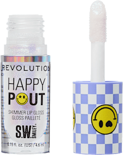 Lipgloss Happy Pout Shimmer, Smiley World Stellar Shine REVOLUTION