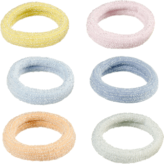 Haargummis mit Glitzerfaden ebelin