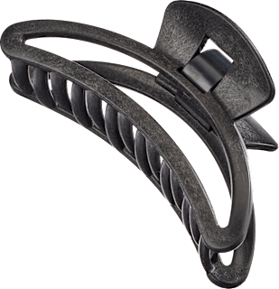 Haarklammer aus Kaffeesatz metallfrei schwarz ebelin