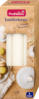 Candele per candelabro champagne Profissimo