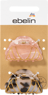 Haarklammern Croissants ebelin