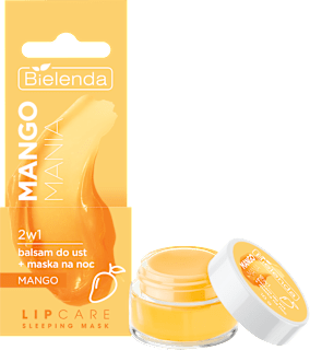 Balsam do ust + maska na noc 2w1 Mango Bielenda