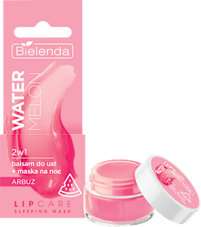 Balsam do ust + maska na noc 2w1 Arbuz Bielenda