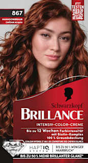 Intensiv-Color-Creme - Nr. 867 Mahagoni-Braun Schwarzkopf Brillance