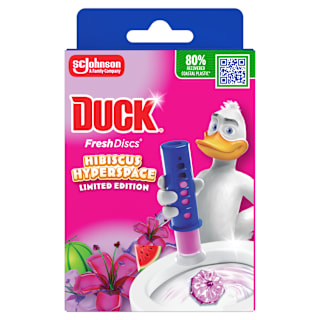 Fresh Discs WC-öblítő korong Hibiscus hyperspace illattal DUCK